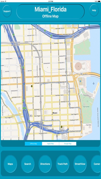 Miami Florida Offline City Maps Navigation