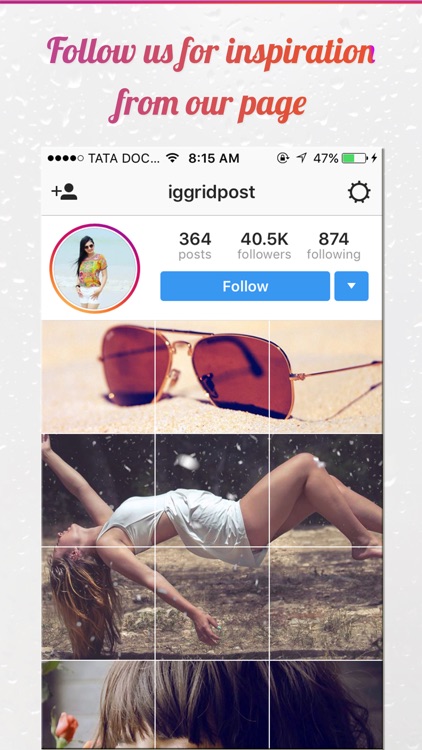 IG Grid Post Pro - Crop Photos For Insta Profile screenshot-3