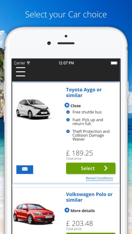 CarRentalchoice.com - Car Rental App screenshot-3