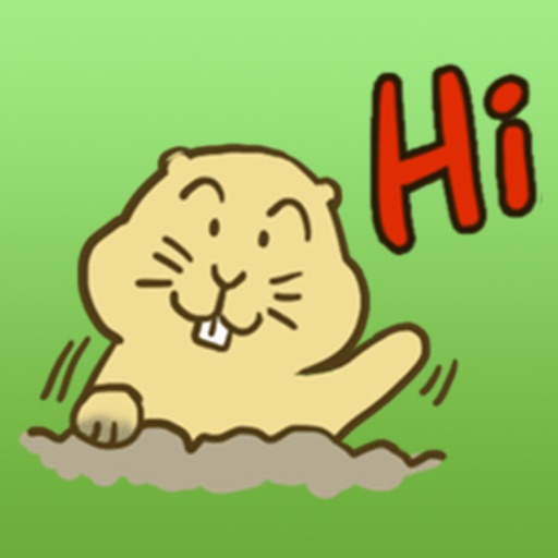 Fat Groundhog Stickers