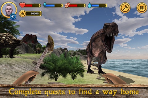 Dinosaur Island Survival 3D Full screenshot 2