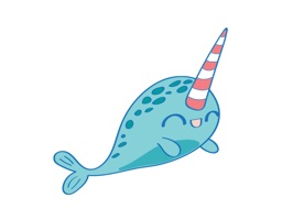 Dreamy the Narwhal - Xmas Edition