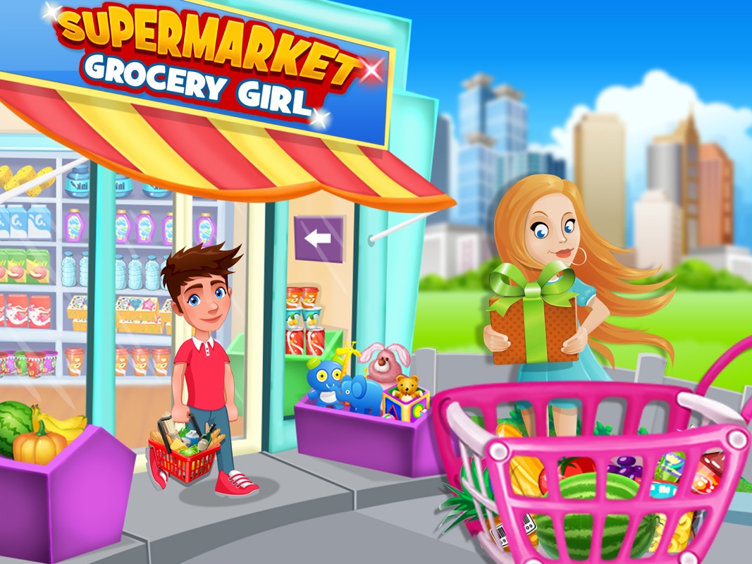 Shop games 1. Американский супермаркет в мультиках. Supermarket for Kids. Настольные игры в торговом центре.