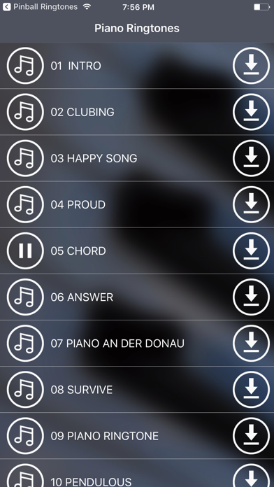 Piano Ringtones & Songs - Free Melodies for iPhone screenshot 2