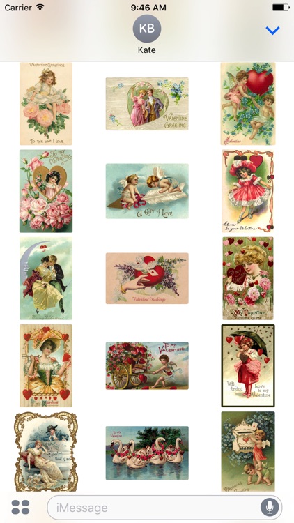 Sweet Valentine's Day Stickers
