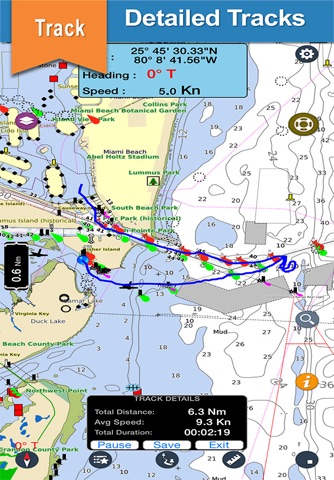 Louisiana gps offline nautical charts for cruising screenshot 2