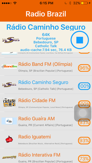 Radio Brazil - Rádio Brasil(圖4)-速報App