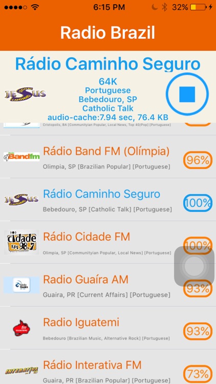 Radio Brazil - Rádio Brasil screenshot-3