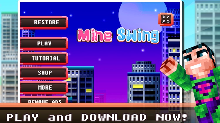 MineSwing: Hero Game & Skins Maps for MineCraft PE screenshot-4