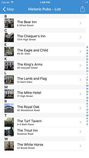 Oxford's Historic Pubs(圖2)-速報App