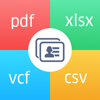 Contacts to Excel , PDF , CSV - Dropouts Technologies LLP