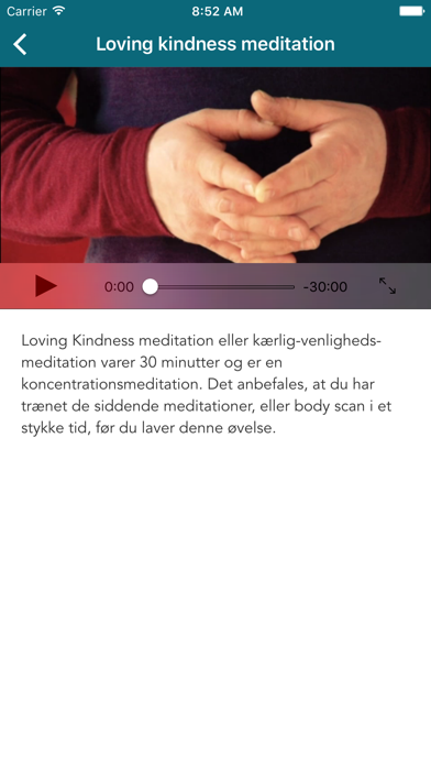 Mindfulness træning – MBSR screenshot 4