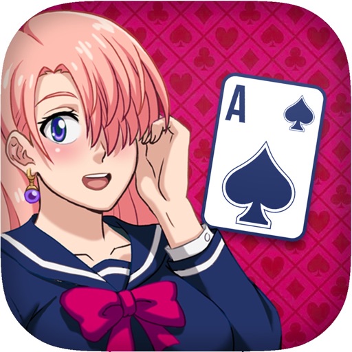 Solitaire Manga Girls iOS App