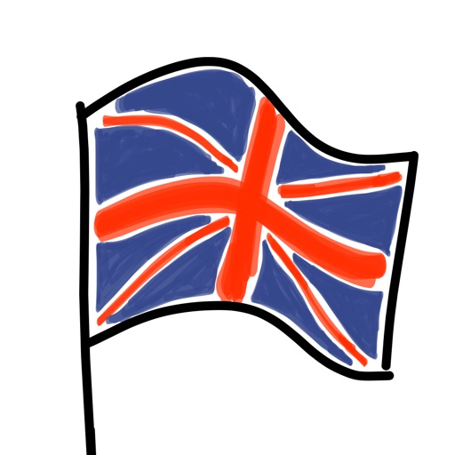 Britain sticker - British UK stickers for iMessage by Cameron Ewart