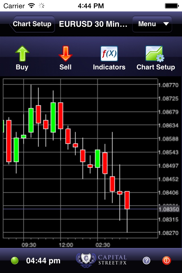 Capital Street Mobile ActForex screenshot 4