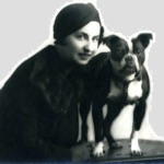 Vintage Boston Bull Terrier
