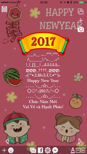 Happy New Year - Tết Xuân Đinh Dậu 2017 - Sticker(圖1)-速報App