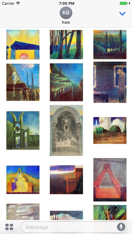 Mikalojus Ciurlionis Artworks Stickers