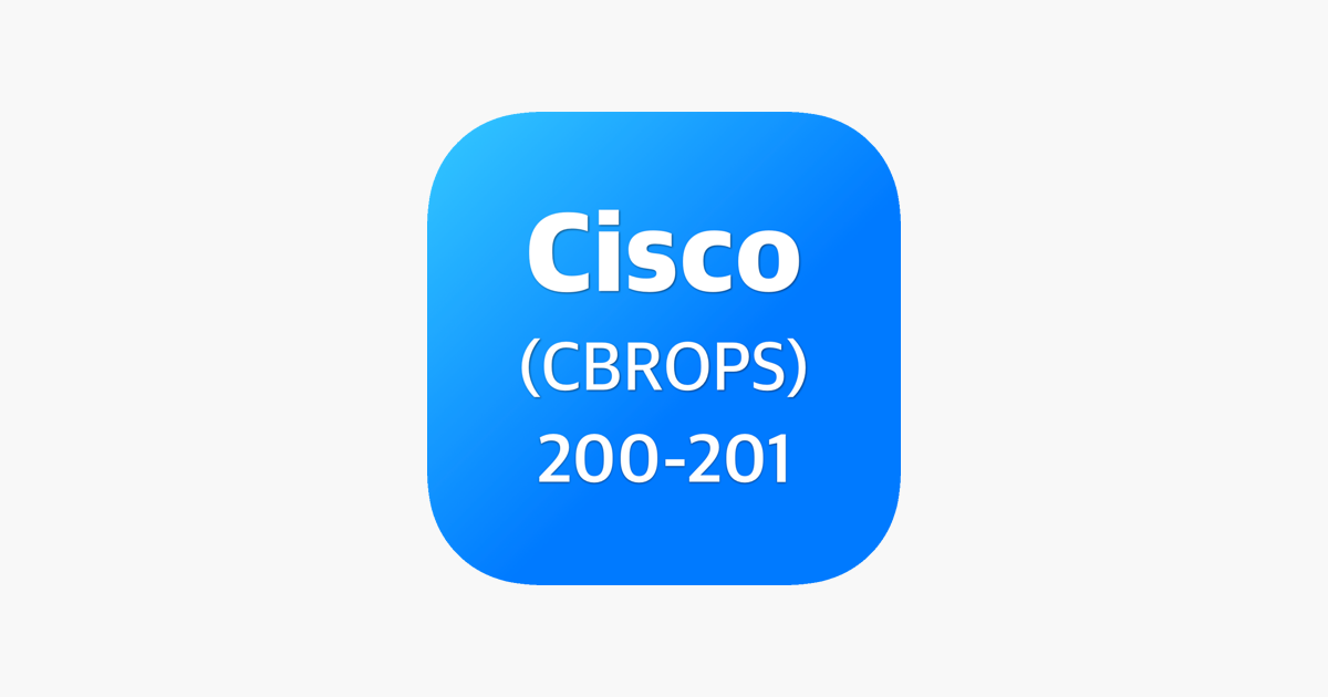 ‎Cisco 200-201 exam 2022 on the App Store