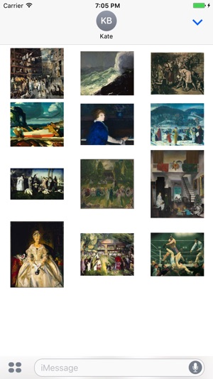 George Bellows Artworks Stickers(圖2)-速報App