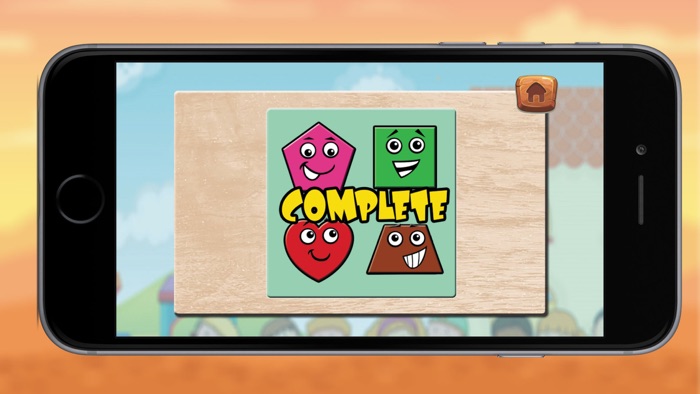 Geomety Puzzle And Vocabulary For Kids