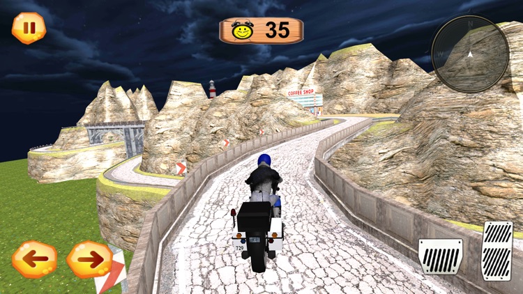 Police Bike driving Simulator screenshot-3