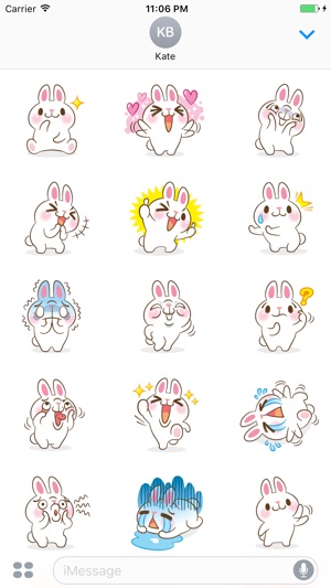 Quinsy The Funny Little Bunny Stickers(圖1)-速報App