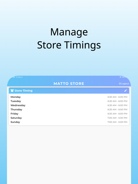 Matto Store Manager screenshot 4