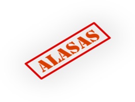 Express yourself in a new way with The Alasas Sticker