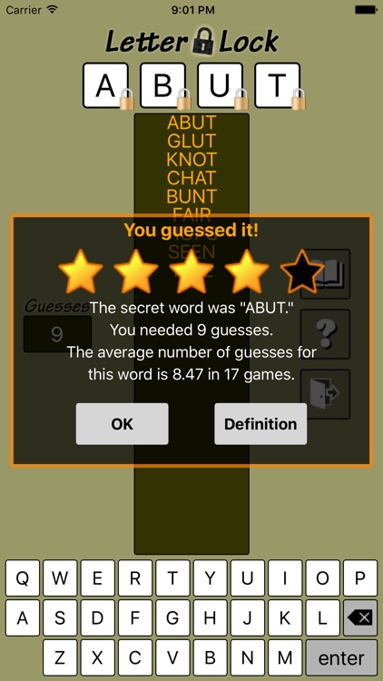 Letter Lock Game screenshot-3
