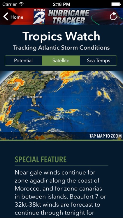 KPRC Hurricane Tracker