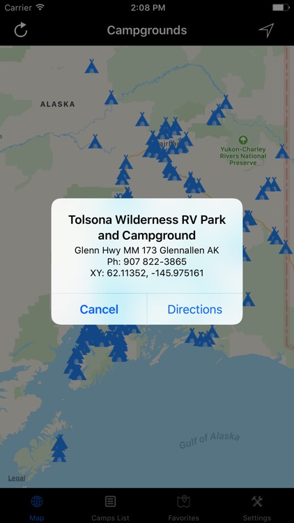 Alaska – Campgrounds & RV Parks