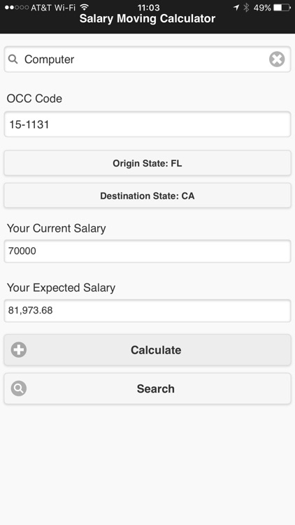 Cost of Living Calculator screenshot-3