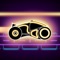 Guide a neon motorcycle through a set of puzzles in this futuristic retro styled puzzle game