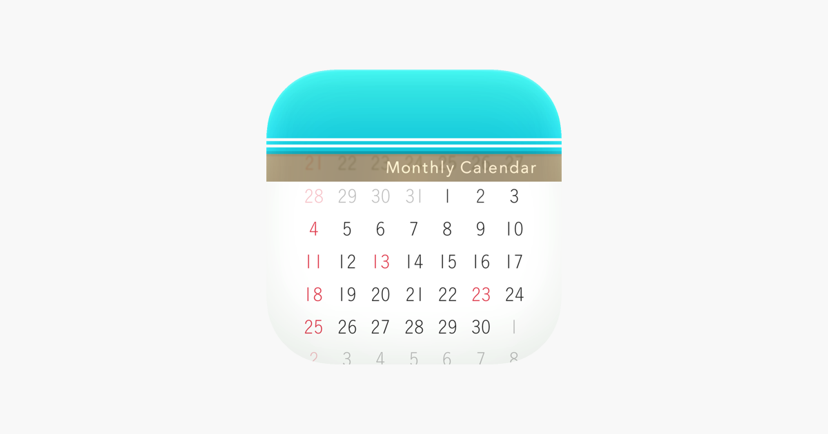Monthly Calendar Moca On The App Store