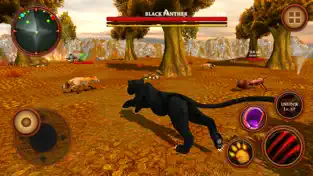 Imatge 3 Pantera negra Simulador - Juego Animales Salvajes iphone