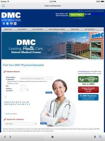 Detroit Medical Center screenshot 3