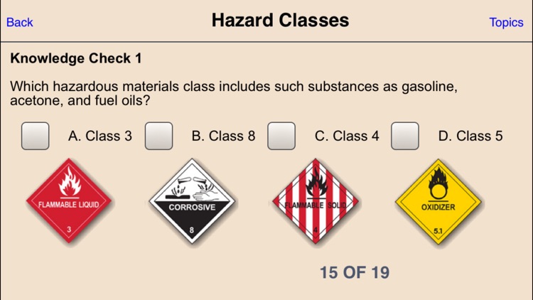 Hazmat Training General Awareness/Familiarization