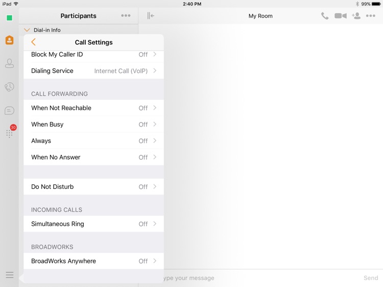 Communicator 7 for iPad screenshot-4