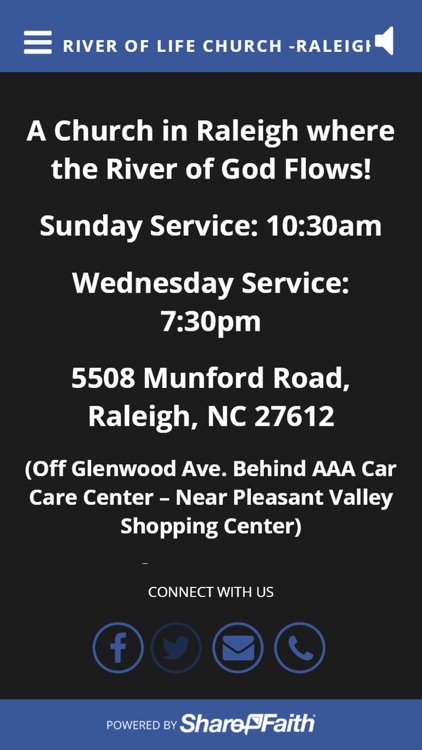 River of Life Church -Raleigh