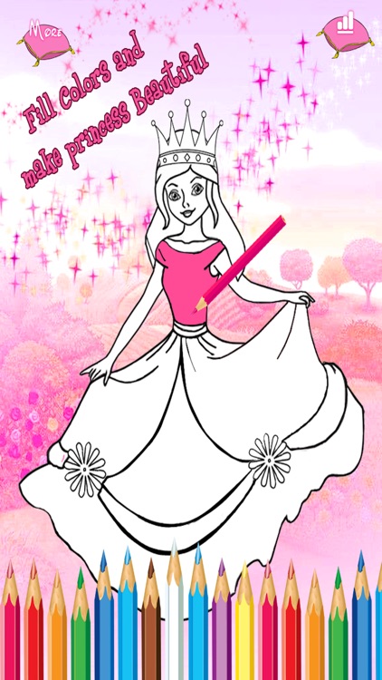 Princess Coloring Book Games For Girls