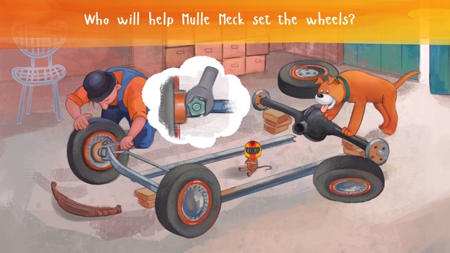 Mulle Meck builds a car — a children's book(圖4)-速報App