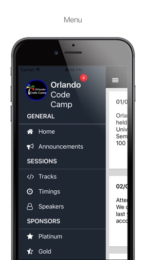 Orlando Code Camp(圖2)-速報App