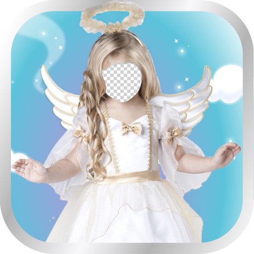 Sweet Angel Kids Photo Montage iOS App
