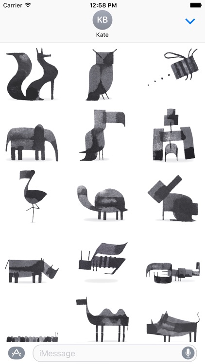 Calligraphy Animals Two