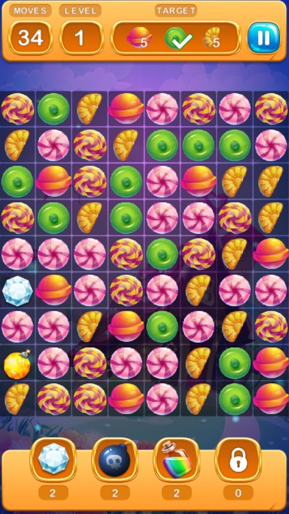 Sweets Mania ~ Candy Sugar Rush Match 3 Games