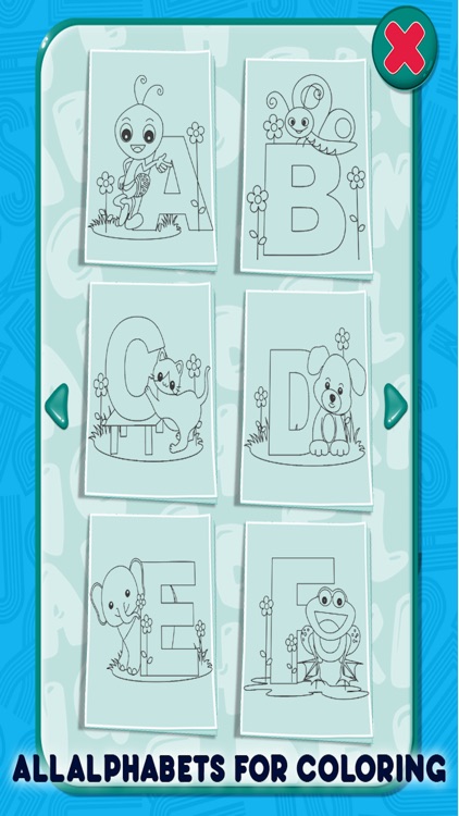 Letters Kids Coloring Book Pro