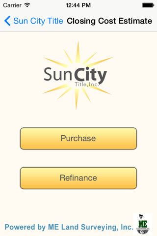 Sun City Title screenshot 2