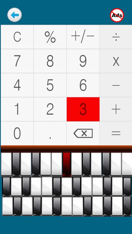 Piano calculator - piano sound screenshot-3