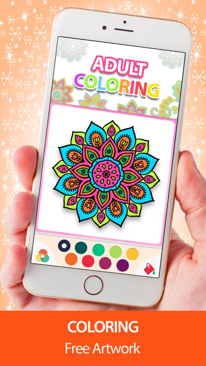 Coloring Book for Adults Mandala Color Therapy